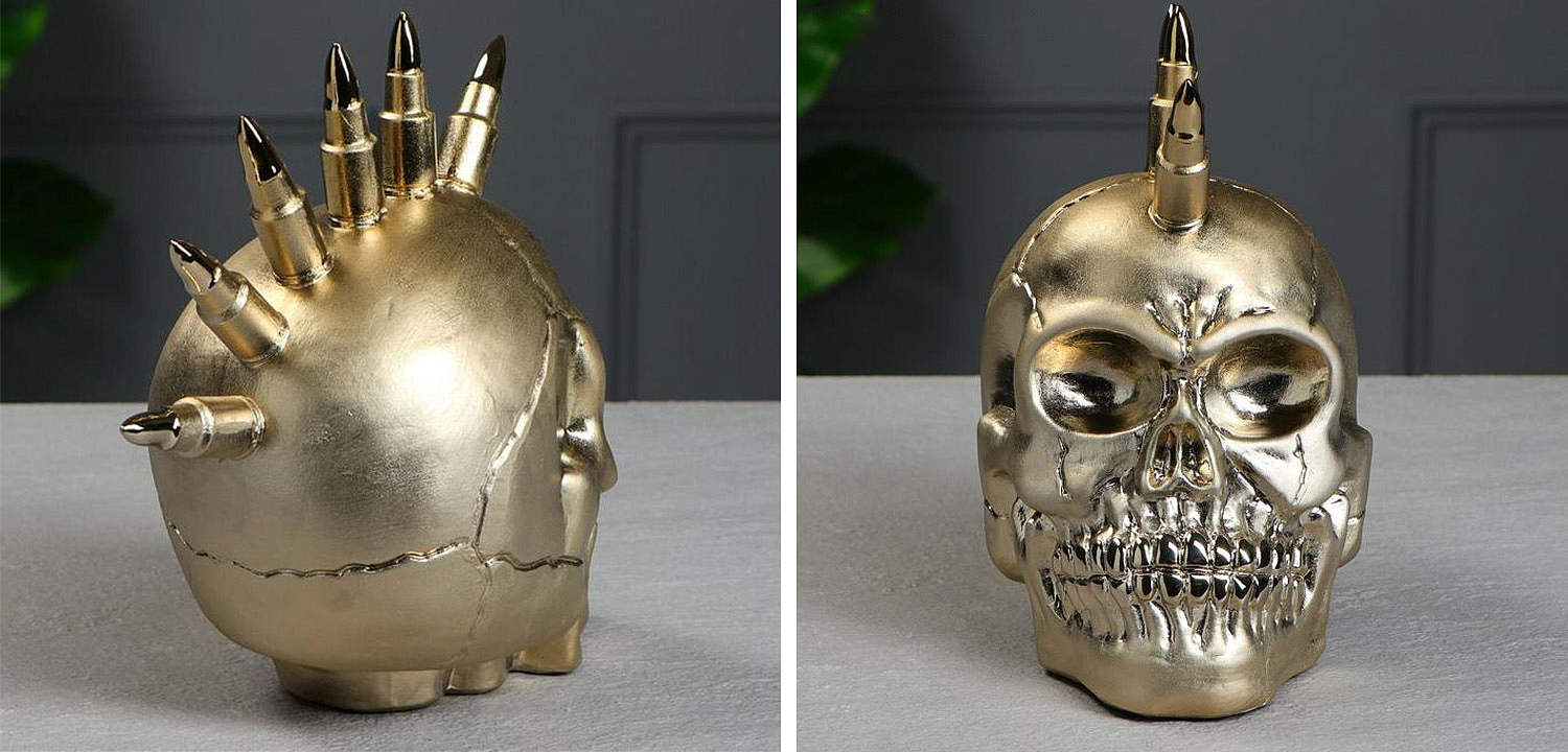 Статуэтка Skull Iroquois Статуэтка Skull Iroquois - Loft-Concept в Грозном