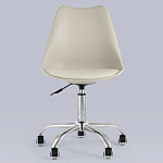 Офисный стул на металлическом основании EGGERY Beige варинант исполнения - 3 | Loft Concept в Грозном