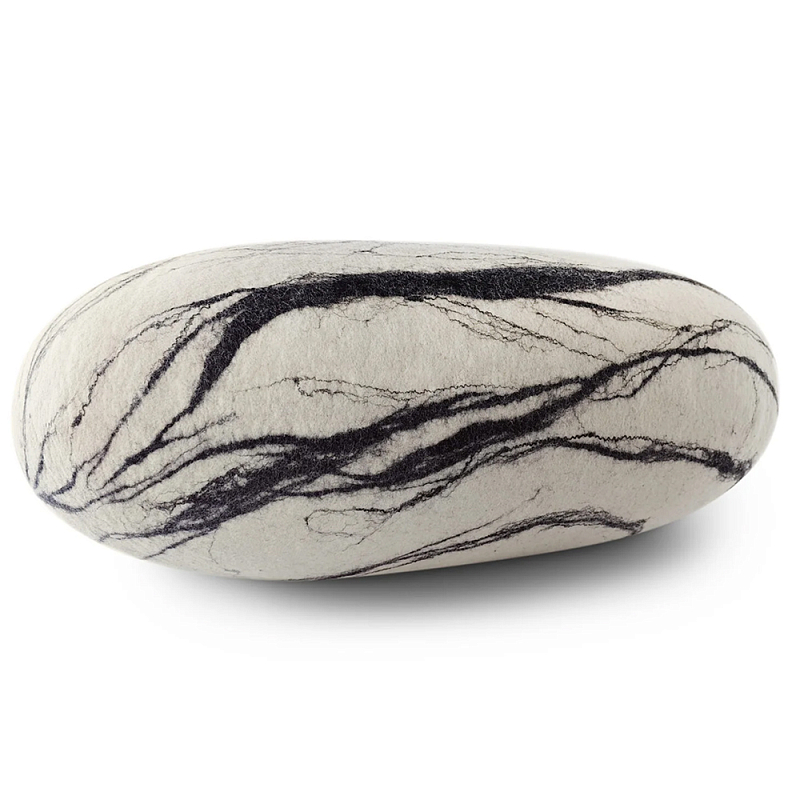 Пуф - Камень Nullah Черно-белый в Грозном | Loft Concept 