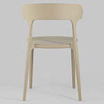 Бежевый стул из прочного PP-пластика JORIS варинант исполнения - 4 | Loft Concept в Грозном