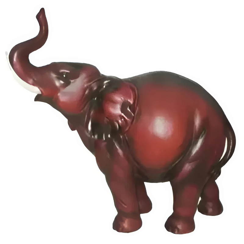 Статуэтка в виде слона Elephant Symbol Коричневый Статуэтка в виде слона Elephant Symbol Коричневый в Грозном | Loft Concept