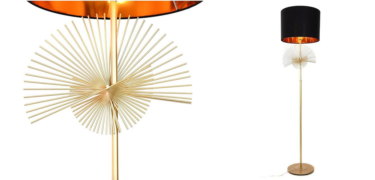 Торшер Genoveva Floor lamp black Торшер Genoveva Floor lamp black - Loft-Concept в Грозном