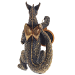 Часы в виде дракона Gold Black Dragon with Clock варинант исполнения - 2 | Loft Concept в Грозном