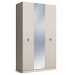 Шкаф трёхдверный с 1-ой зеркальной дверью Satin Furniture варинант исполнения - 1 | Loft Concept в Грозном