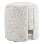 Дизайнерский Пуф Букле Poof Alice Light Gray Boucle  варинант исполнения - 1 | Loft Concept в Грозном