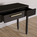 Элегантная Консоль Primo с выдвижным ящиком Темный орех варинант исполнения - 4 | Loft Concept в Грозном