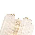 Бра с вертикальными стеклянными подвесками Hexagon Tube Light варинант исполнения - 4 | Loft Concept в Грозном