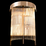 Бра с металлическим основанием и хрустальными трубками Gladia варинант исполнения - 1 | Loft Concept в Грозном
