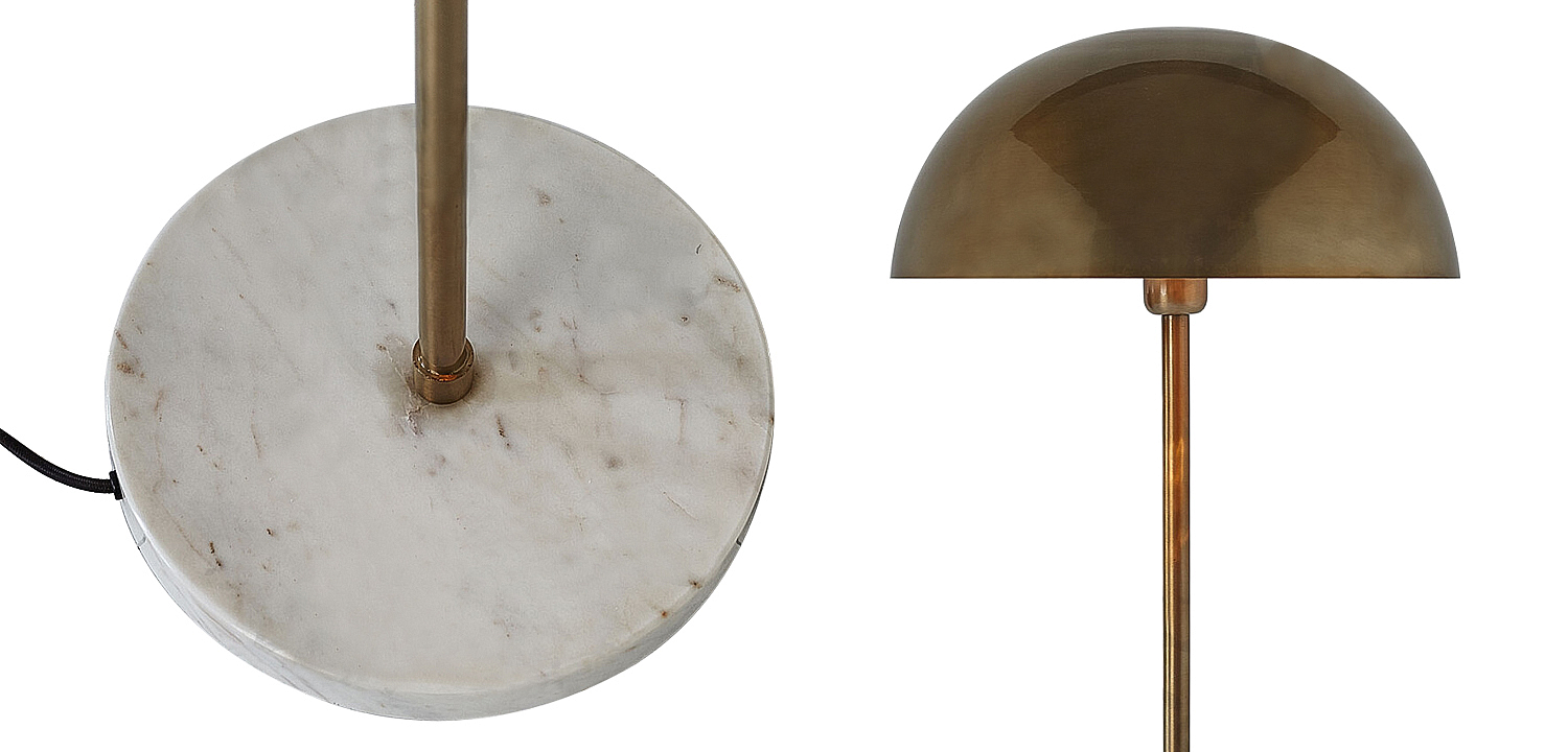 Торшер Riverside Floor Lamp Brass Торшер Riverside Floor Lamp Brass - Loft-Concept в Грозном