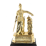 Часы настольные бронзовые из натурального камня Яшма Stone Clock варинант исполнения - 4 | Loft Concept в Грозном