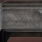 Консоль прямоугольная серая с 4-мя выдвижными ящиками Grany варинант исполнения - 4 | Loft Concept в Грозном