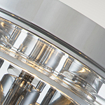 Потолочный светильник для ванных комнат с круглым стеклянным плафоном и тремя лампами Quoizel варинант исполнения - 8 | Loft Concept в Грозном