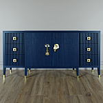 Большой Комод-буфет Elsa Dreams Blue с ящиками варинант исполнения - 5 | Loft Concept в Грозном