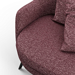 Мебельная ткань Шенилл фиолетовый цвет 138 см T4-25 варинант исполнения - 3 | Loft Concept в Грозном