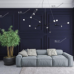 Гладкий карниз KT-59 варинант исполнения - 3 | Loft Concept в Грозном