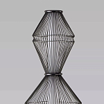 Торшер светодиодный с плетеным металлическим каркасом Metal Interweaving варинант исполнения - 3 | Loft Concept в Грозном