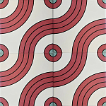 Дизайнерская плитка с узором Дорожки 2 варинант исполнения - 2 | Loft Concept в Грозном