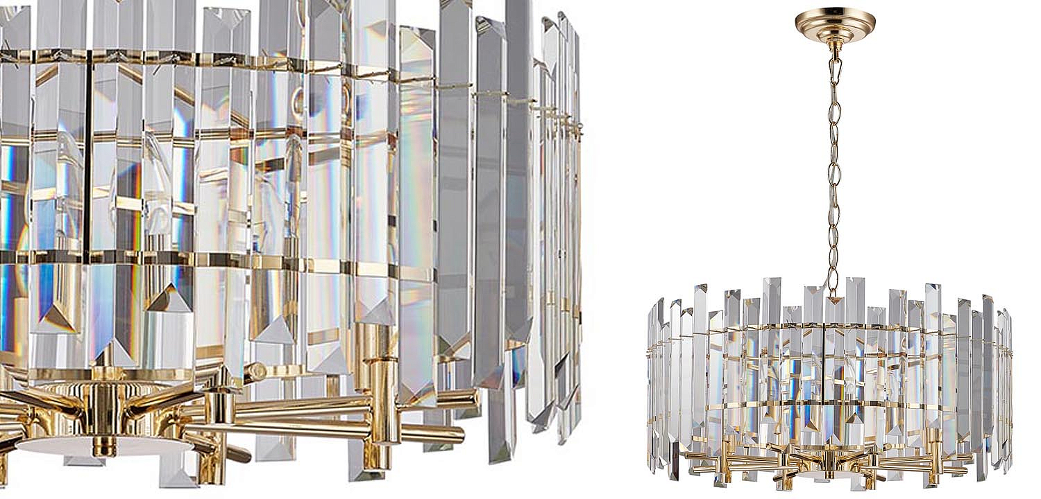 Люстра Langley Chandelier gold 60 Люстра Langley Chandelier gold 60 - Loft-Concept в Грозном