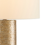 Настольная лампа золотая с цилиндрическим абажуром Golden Mosaic варинант исполнения - 1 | Loft Concept в Грозном
