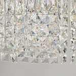 Потолочный светильник круглый с прозрачными подвесками Lunet варинант исполнения - 11 | Loft Concept в Грозном