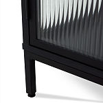 Сервант двухдверный с рифленым стеклом The Keeper варинант исполнения - 5 | Loft Concept в Грозном