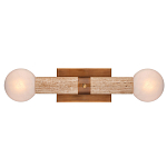 Бра цилиндрической формы с 2-мя плафонами белого цвета Marble Glow варинант исполнения - 3 | Loft Concept в Грозном