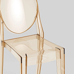 Прозрачный стул с янтарным оттенком LOUIS GHOST CHAIR варинант исполнения - 7 | Loft Concept в Грозном