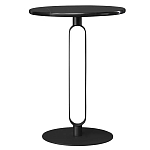 Кофейный столик черный круглый Graceful Base варинант исполнения - 3 | Loft Concept в Грозном