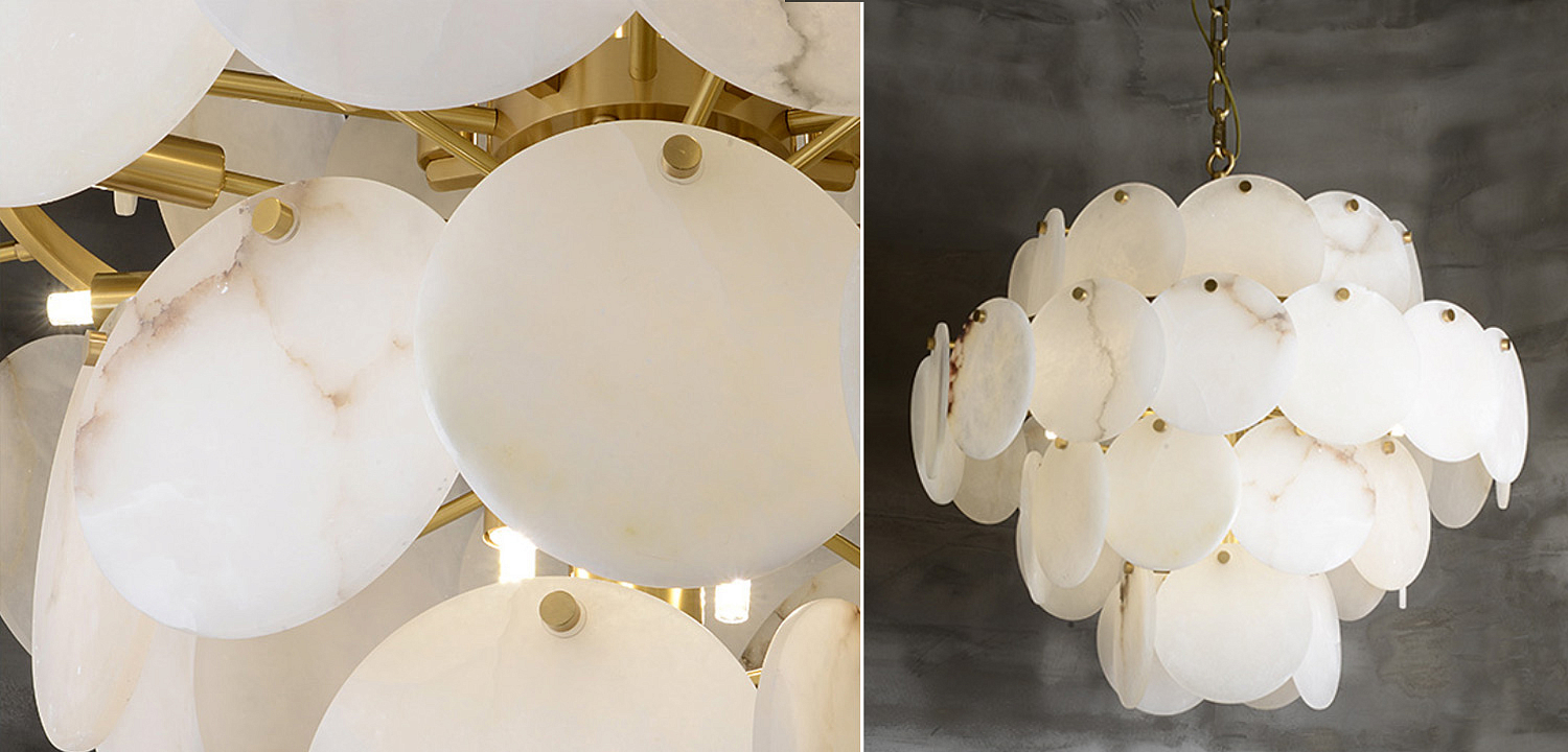 Люстра Letizia Marble Four Tiered Chandelier Люстра Letizia Marble Four Tiered Chandelier - Loft-Concept в Грозном