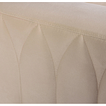 Кресло велюровое бежевое Cubic Silhouette варинант исполнения - 4 | Loft Concept в Грозном