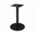 Стол обеденный с круглой столешницей черного цвета Harris Collection варинант исполнения - 5 | Loft Concept в Грозном