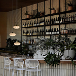 Подвесной светильник с плафоном в виде эллипса из белого алебастра Cryptocrystalline Stone варинант исполнения - 5 | Loft Concept в Грозном