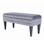 Мягкая банкетка с зоной для хранения Casket Grey варинант исполнения - 2 | Loft Concept в Грозном