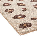 Ковер из хлопка с леопардовым принтом Soft Hugs варинант исполнения - 2 | Loft Concept в Грозном