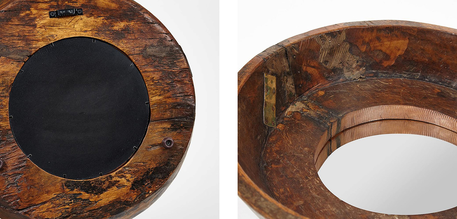 Зеркало Antique Indian Mango Wood Mirror Зеркало Antique Indian Mango Wood Mirror - Loft-Concept в Грозном