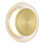 Бра круглое золото/прозрачный Plumpness LED 7 варинант исполнения - 1 | Loft Concept в Грозном