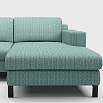 Мебельная ткань Шенилл бирюзовый цвет 142 см T4-61 варинант исполнения - 6 | Loft Concept в Грозном