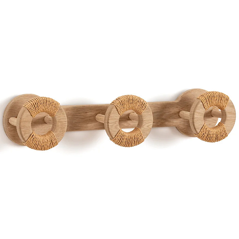 Деревянная настенная вешалка Alma Wood Hanger Древесина Деревянная настенная вешалка Alma Wood Hanger Древесина в Грозном | Loft Concept