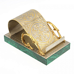 Подставка для телефона из натурального камня малахит Natural Stone Stand варинант исполнения - 1 | Loft Concept в Грозном