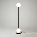 Напольный торшер светодионый Twins 3000К 20Вт варинант исполнения - 2 | Loft Concept в Грозном