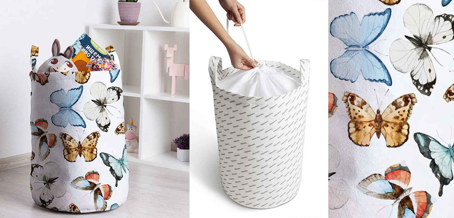 Корзина Butterflies Basket Корзина Butterflies Basket - Loft-Concept в Грозном