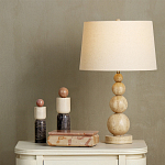 Настольная лампа с корпусом из градуированных шаров Babylon варинант исполнения - 4 | Loft Concept в Грозном