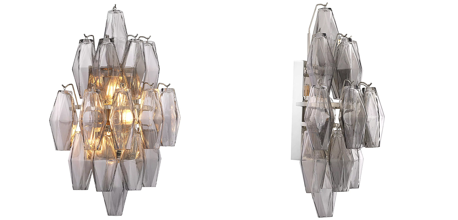 Бра Eichholtz Wall Lamp Benini Smoke Бра Eichholtz Wall Lamp Benini Smoke - Loft-Concept в Грозном
