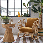 Приставной стол из ротанга Rattany варинант исполнения - 5 | Loft Concept в Грозном