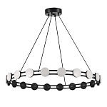 Люстра кольцевая с круглыми светодиодными источниками света Maxine Light варинант исполнения - 3 | Loft Concept в Грозном