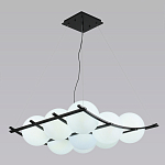 Люстра подвесная с 9-ю плафонами в форме шара Yarvi варинант исполнения - 4 | Loft Concept в Грозном