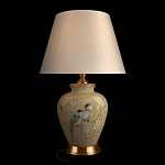 Настольная лампа бежевая с изображением птиц Slip Away варинант исполнения - 8 | Loft Concept в Грозном