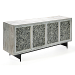 Буфет в гостиную с инкрустацией Palm Sideboard with Bone Inlay варинант исполнения - 2 | Loft Concept в Грозном