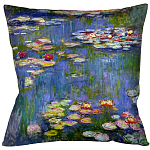 Подушка декоративная Лилии Impressionism in Art варинант исполнения - 1 | Loft Concept в Грозном
