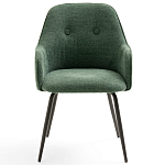 Кресло обеденное на металлических ножках Mazzi Chair варинант исполнения - 5 | Loft Concept в Грозном